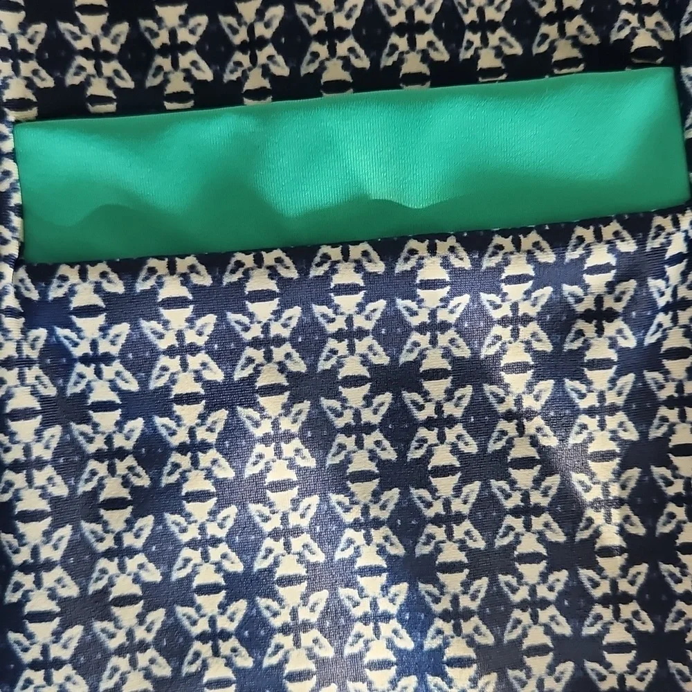 Cabana Life Navy & White Long Sleeve Shift Dress NWT | Size Small - Picture 6 of 8